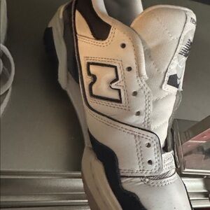New Balance 550 Black and White Sneakers